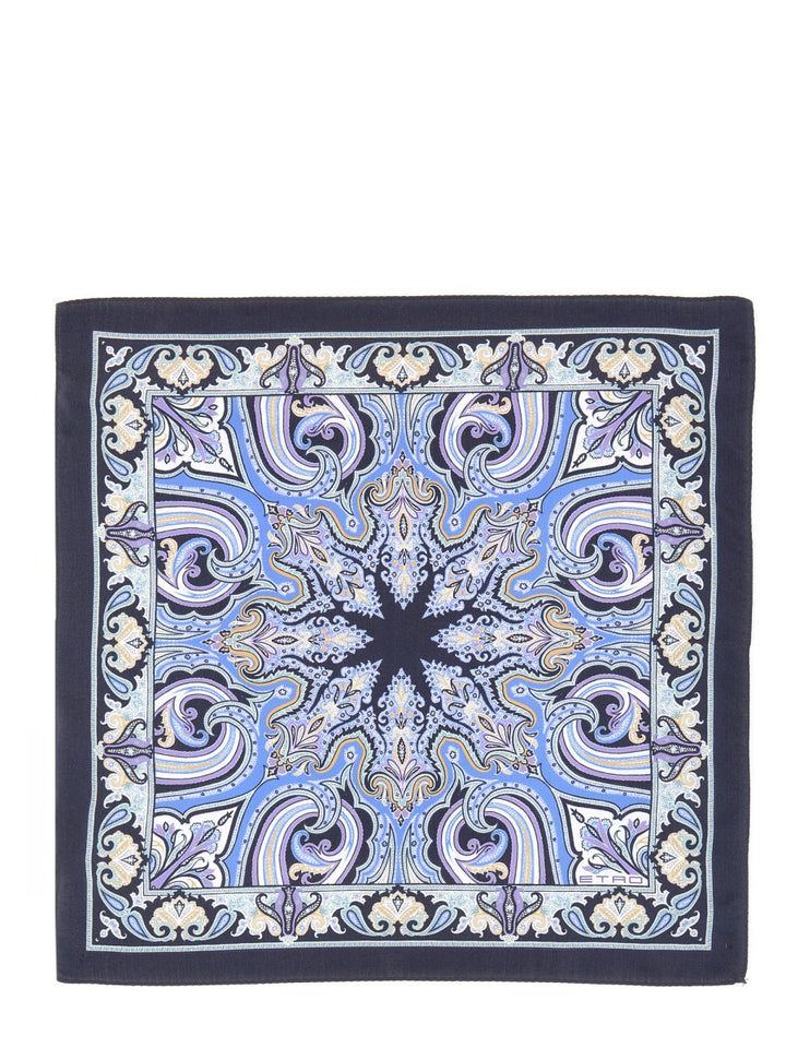 Etro Scarves & Gloves - White, Light Blue | Wanan Luxury