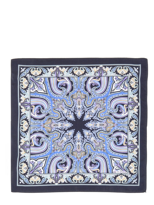 Paisley Silk Pocket Handkerchief