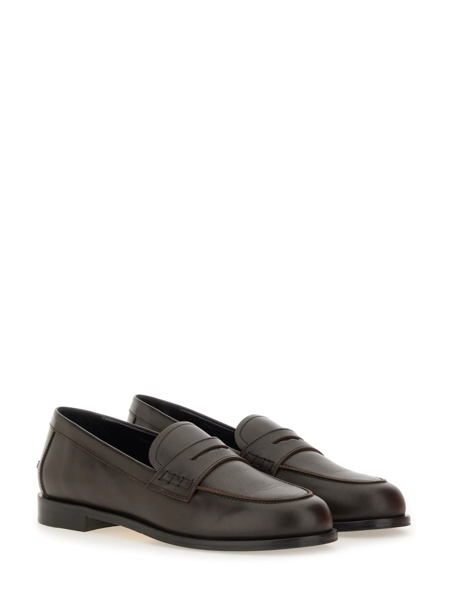 Aeyde Loafers - Brown | Wanan Luxury