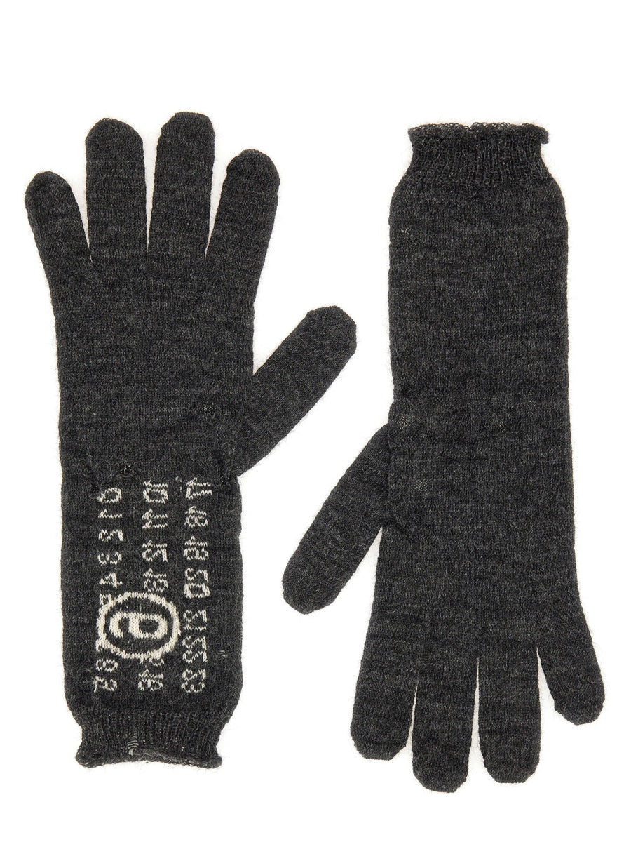 MM6 Maison Margiela Scarves & Gloves - Grey | Wanan Luxury