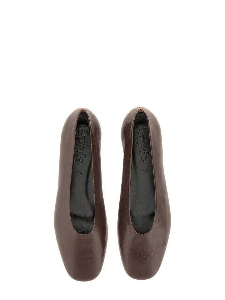Aeyde Flat Shoes - Brown | Wanan Luxury