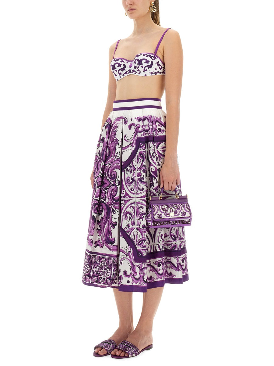 Dolce & Gabbana Skirts - Purple | Wanan Luxury