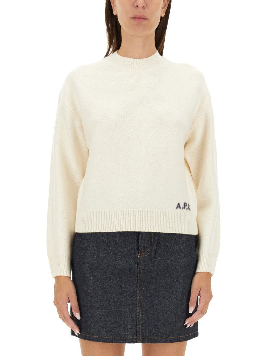 A.P.C. Sweaters - White | Wanan Luxury