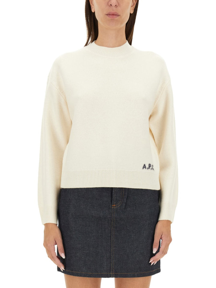A.P.C. Sweaters - White | Wanan Luxury