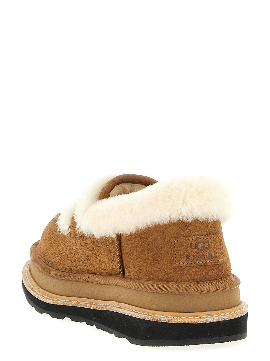 Ugg Loafer' Capsule Ugg X Sacai Loafers - Beige | 649f4a13f191cfdeca36bf5deae566437d9293cf