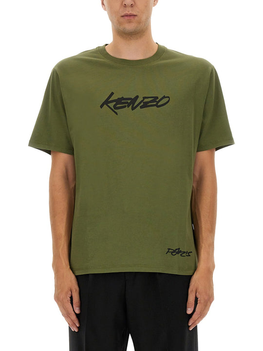 Kenzo Futura Print T-Shirt