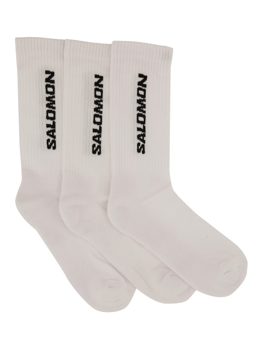 Salomon Socks - White | Wanan Luxury