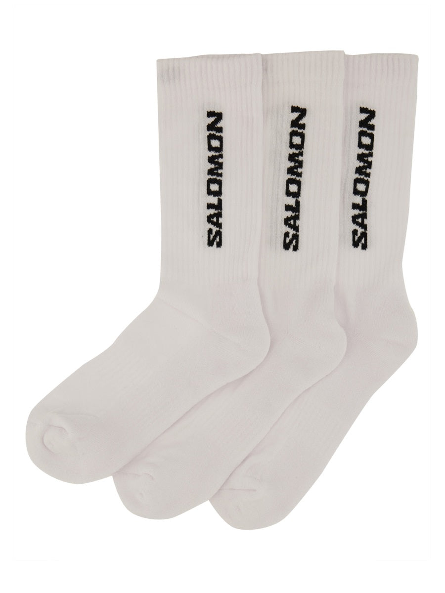 Salomon Socks - White | Wanan Luxury