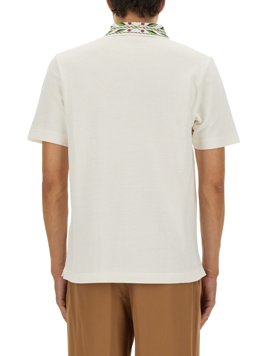 Casablanca Polo - White | Wanan Luxury