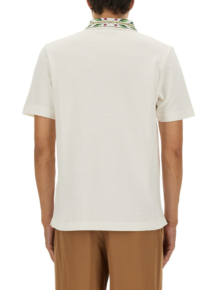 Casablanca Polo - White | Wanan Luxury