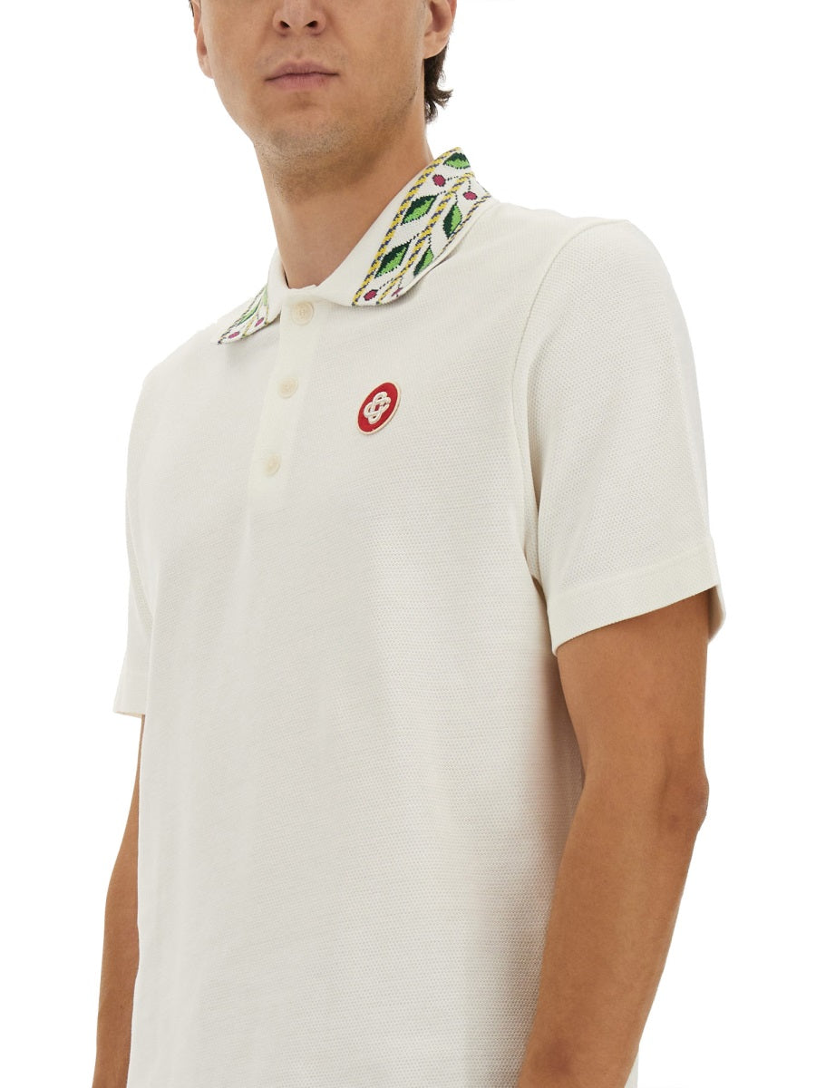 Casablanca Polo - White | Wanan Luxury