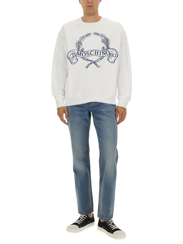 Moschino Sweatshirts - White | Wanan Luxury