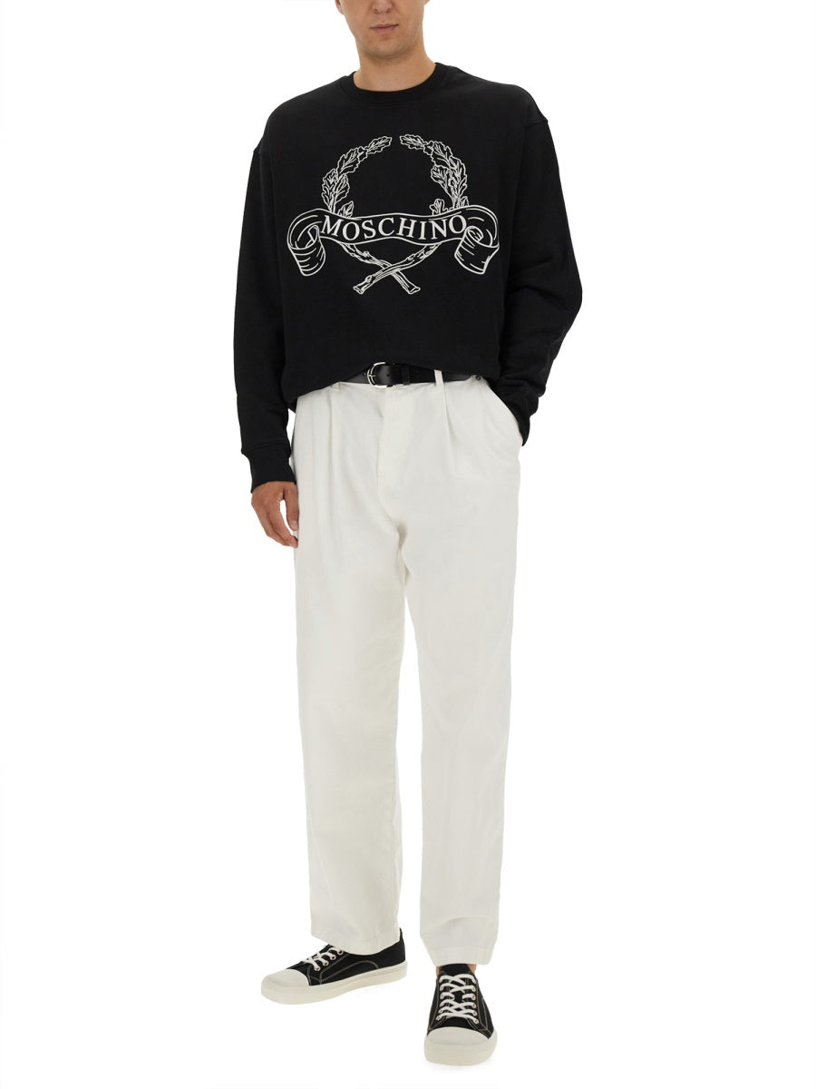 Moschino Sweatshirts - Black | Wanan Luxury