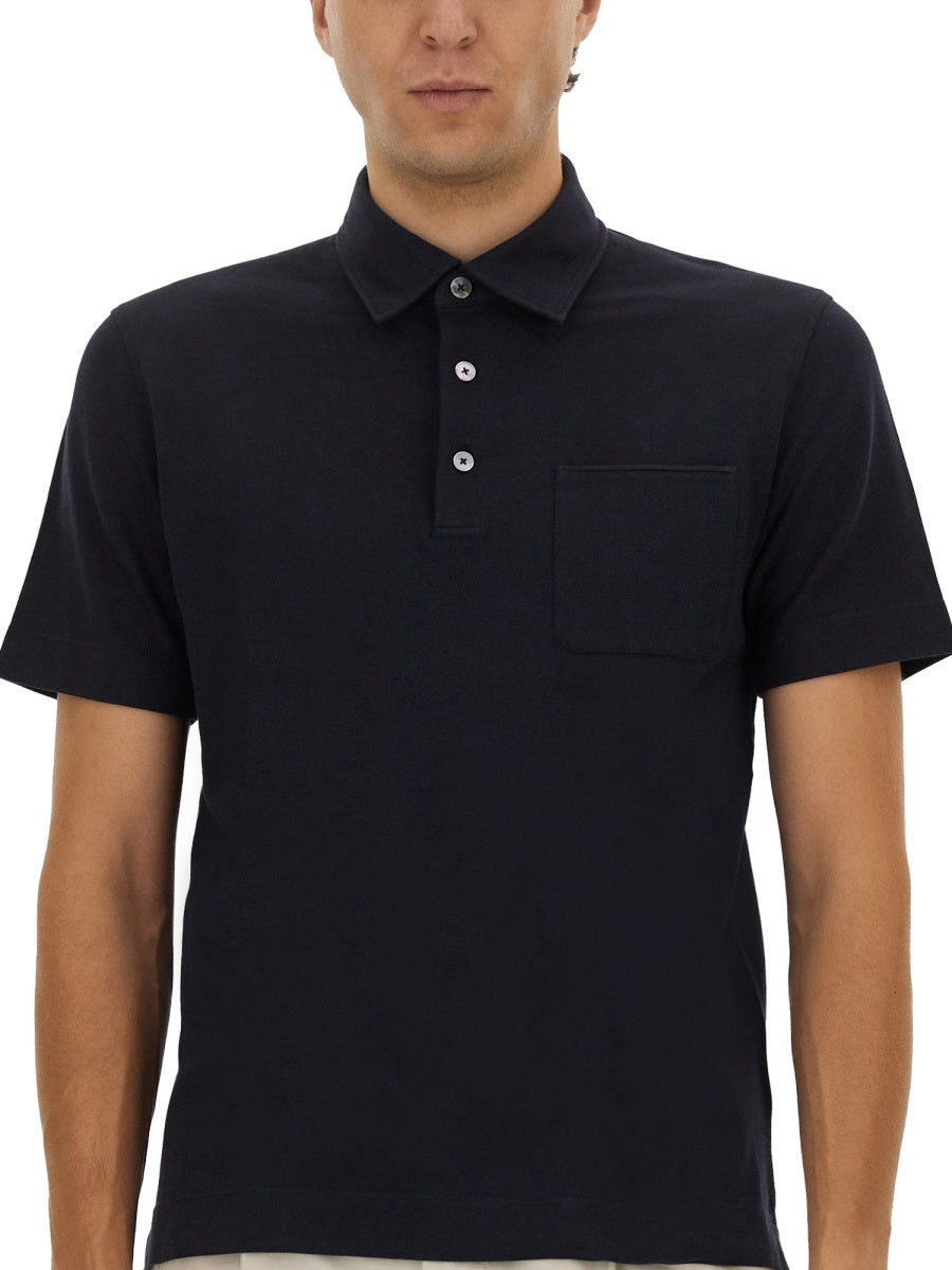 Zegna Polo - Blue | Wanan Luxury