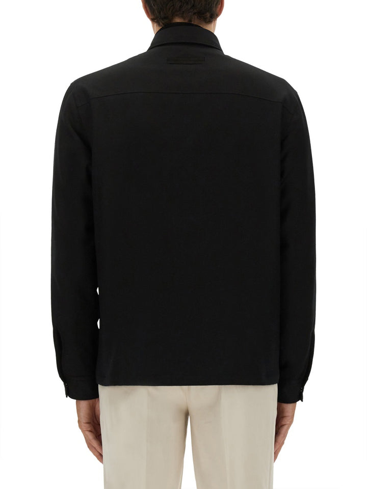 Zegna Shirts - Black | Wanan Luxury