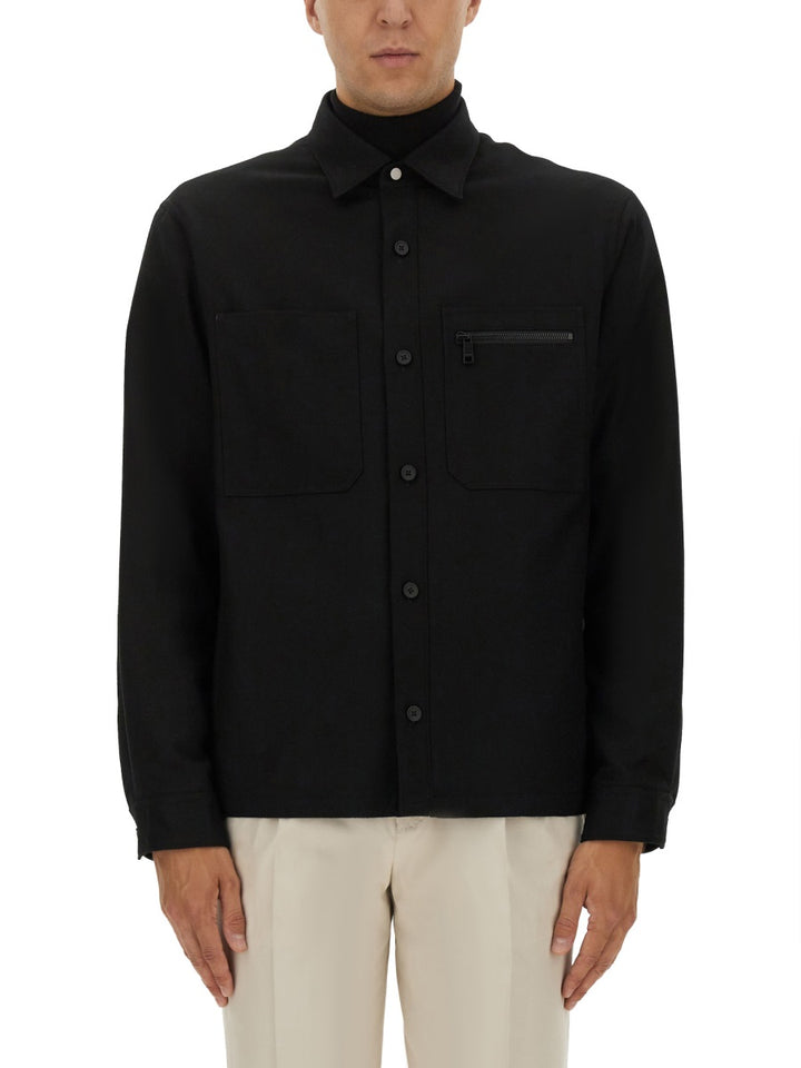Zegna Shirts - Black | Wanan Luxury