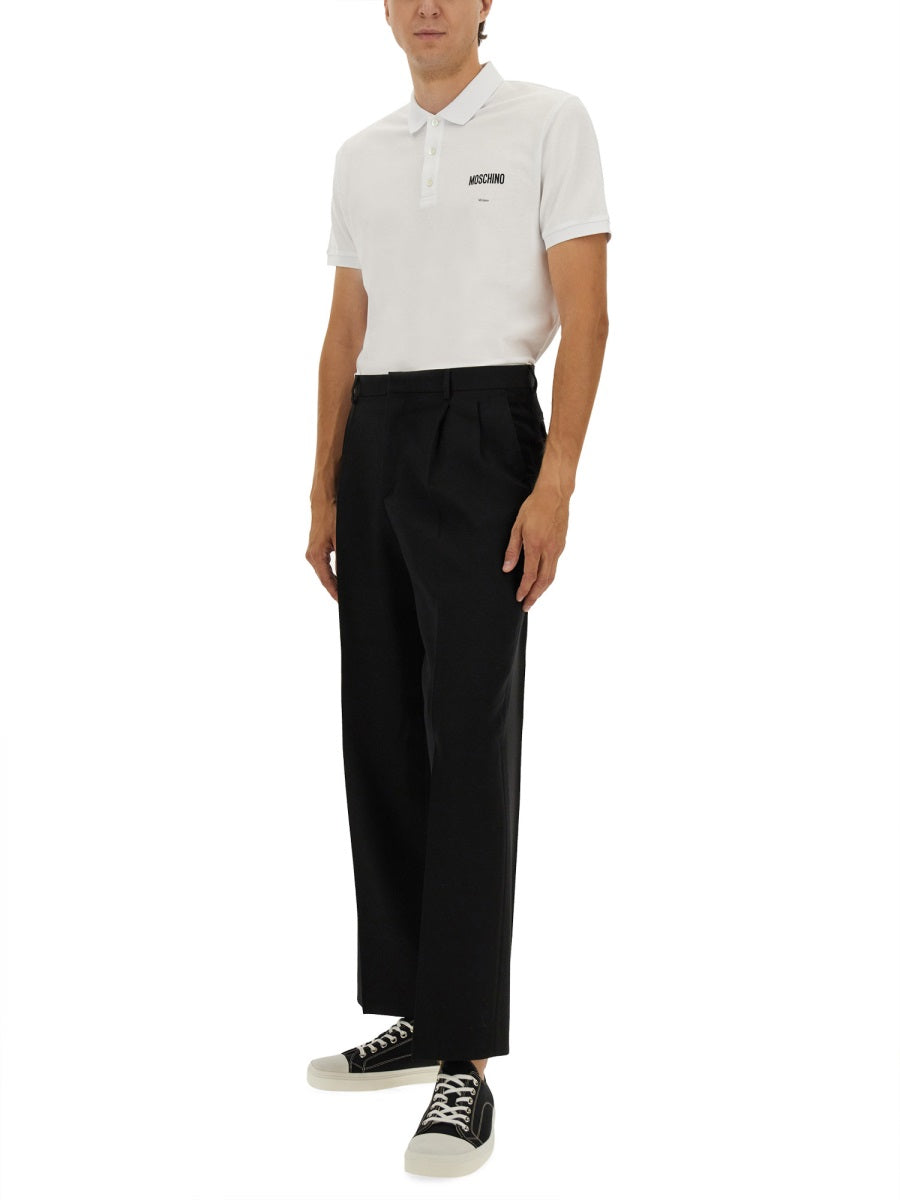 Moschino Polo - White | Wanan Luxury