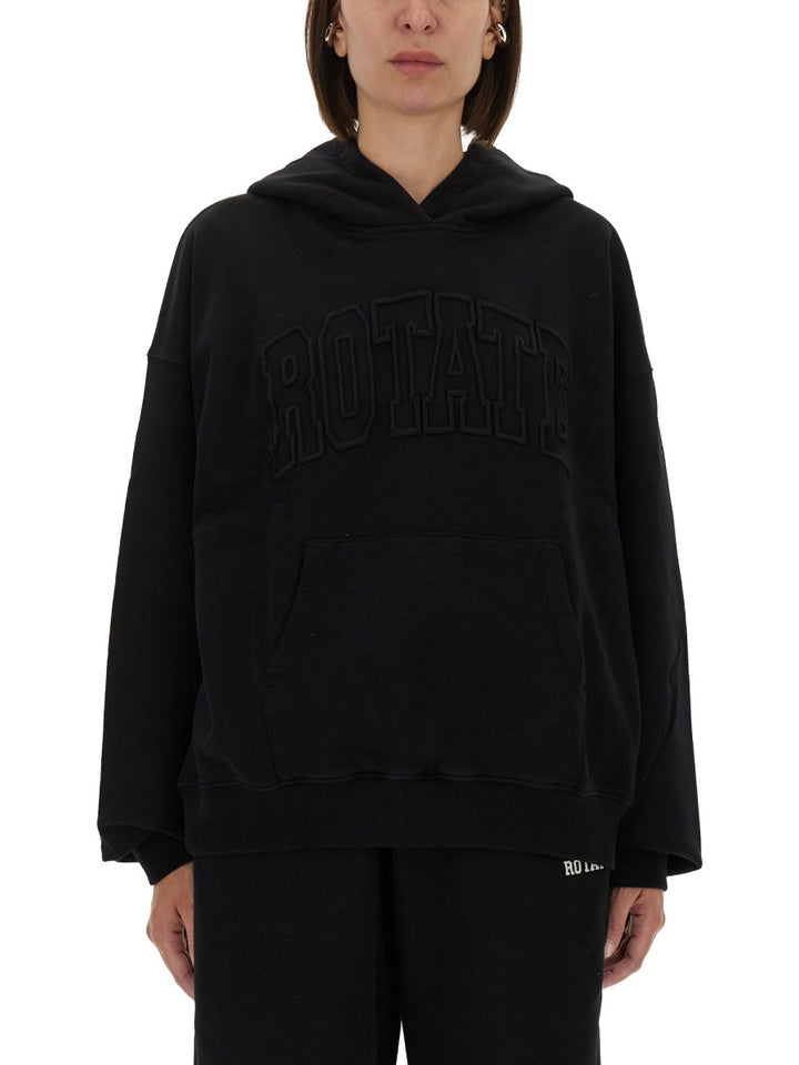 Rotate Birger Christensen Sweatshirts - Black | Wanan Luxury