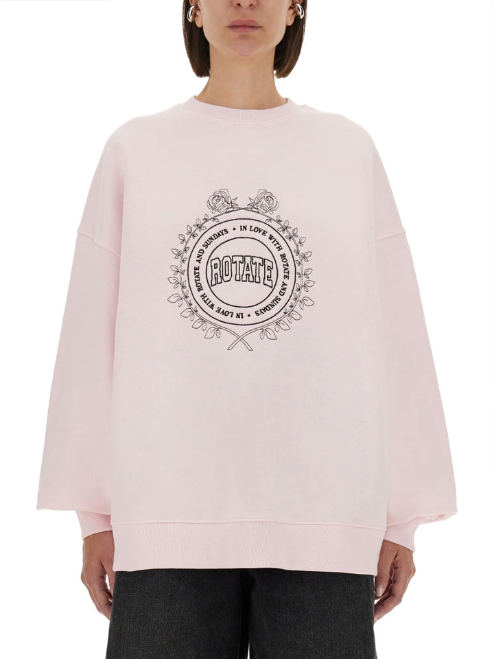 Rotate Birger Christensen Sweatshirts - Pink | Wanan Luxury