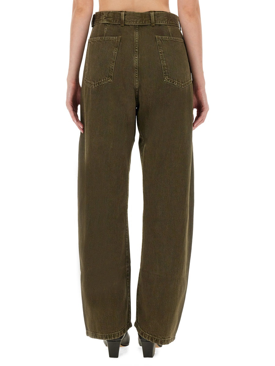 Lemaire Pants - Green | Wanan Luxury
