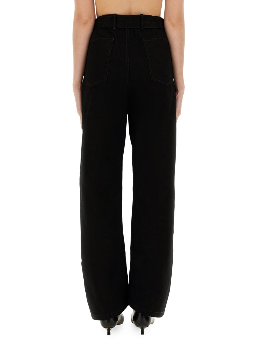 Lemaire Pants - Black | Wanan Luxury