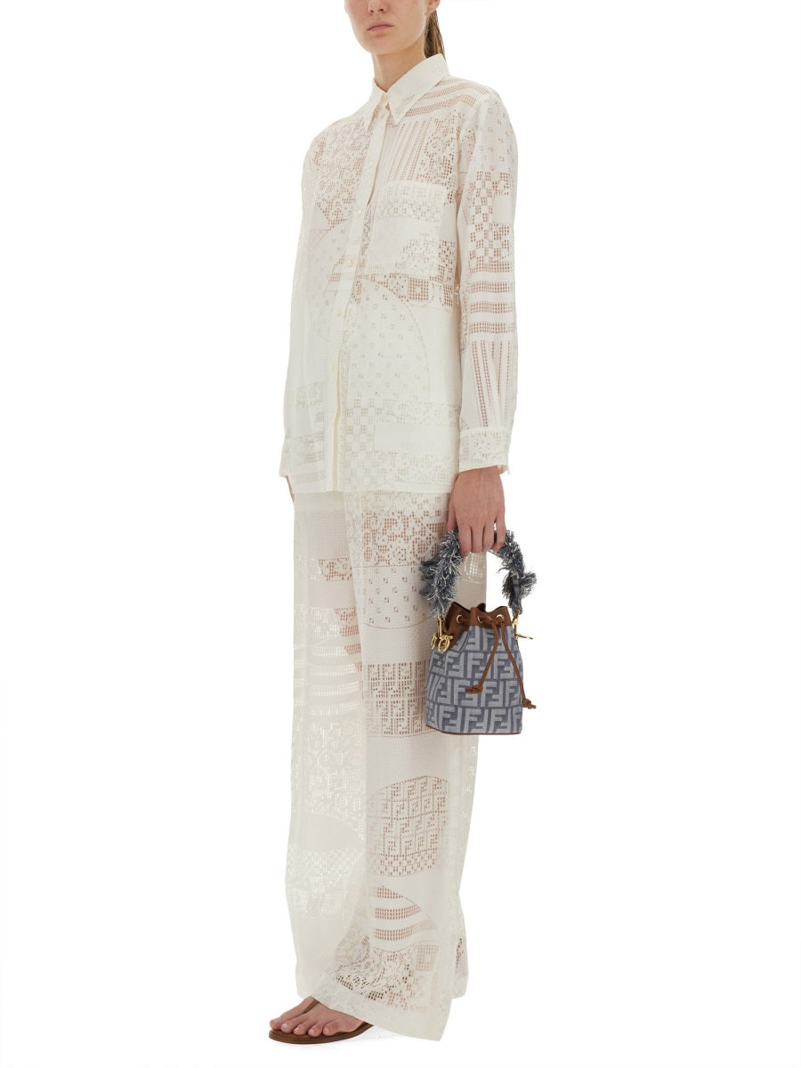 Fendi Pants - White | Wanan Luxury