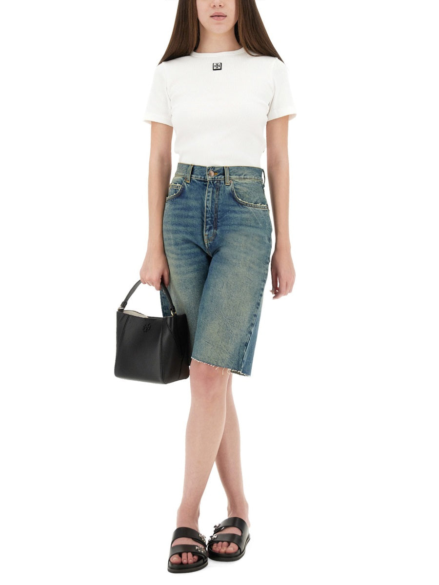 Tory Burch Shorts - Blue | Wanan Luxury