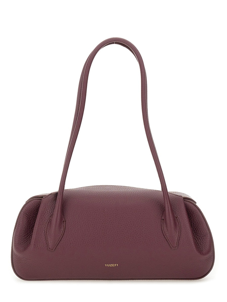 Yuzefi Shoulder Bags - Burgundy | Wanan Luxury