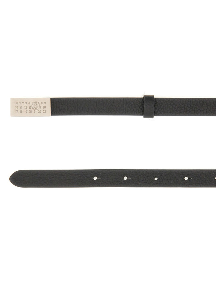 MM6 Maison Margiela Belts - Black | Wanan Luxury