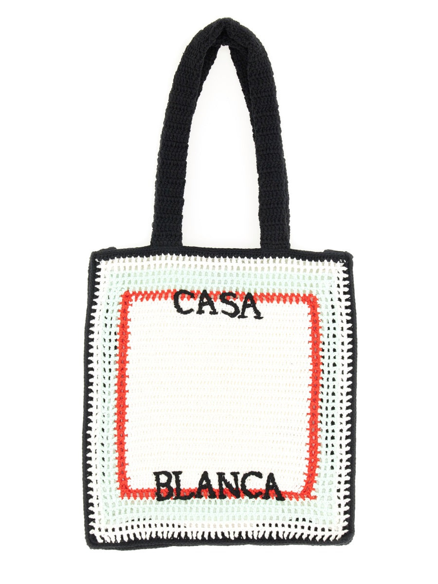 Casablanca Hand Bags - White | Wanan Luxury