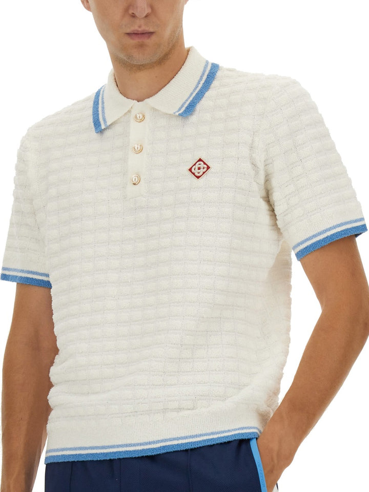 Casablanca Polo - White | Wanan Luxury