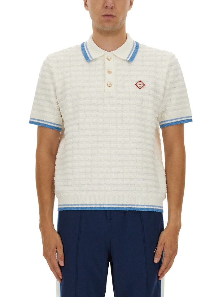 Casablanca Polo - White | Wanan Luxury
