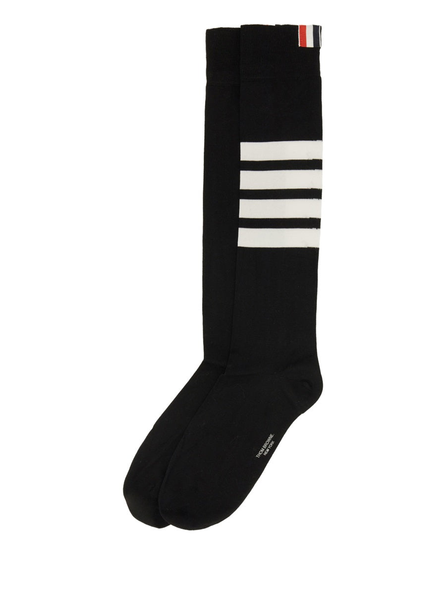Thom Browne Socks - Black | Wanan Luxury