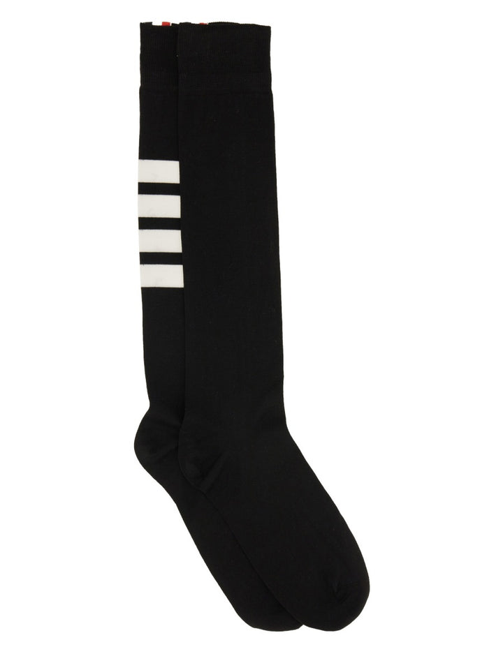 Thom Browne Socks - Black | Wanan Luxury