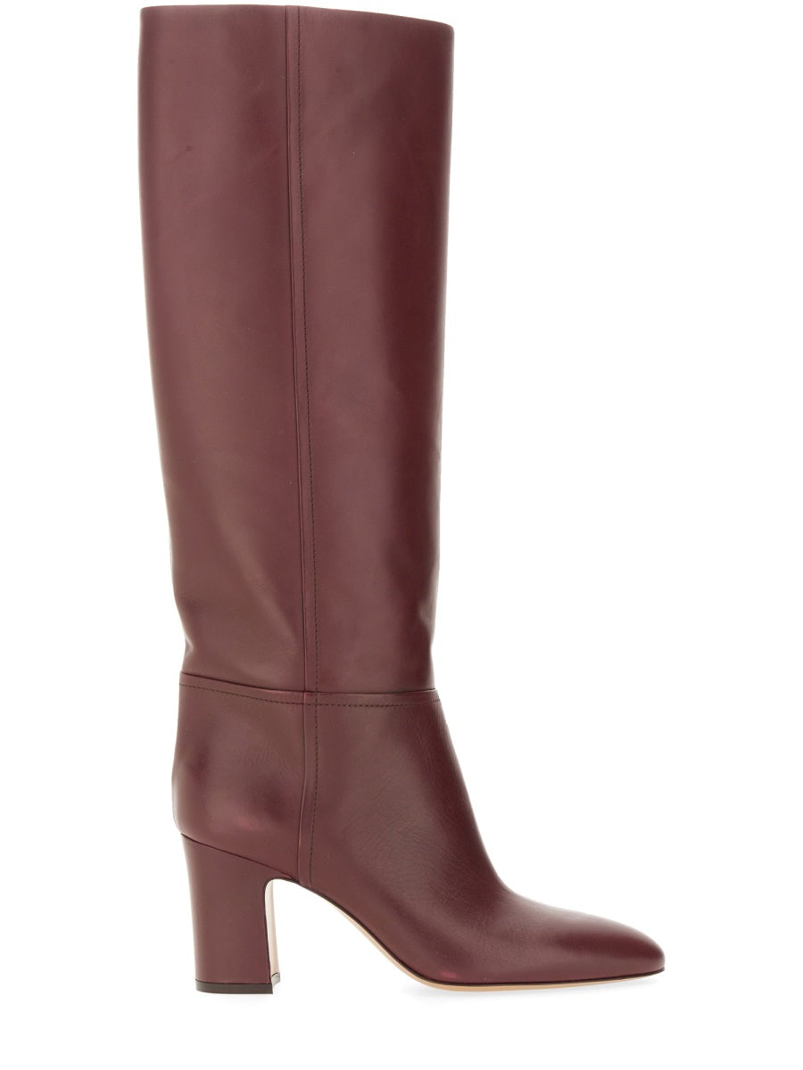 Paris Texas Boots - Burgundy | Wanan Luxury