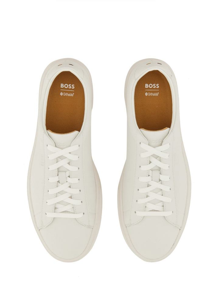 Boss Sneakers - White | Wanan Luxury