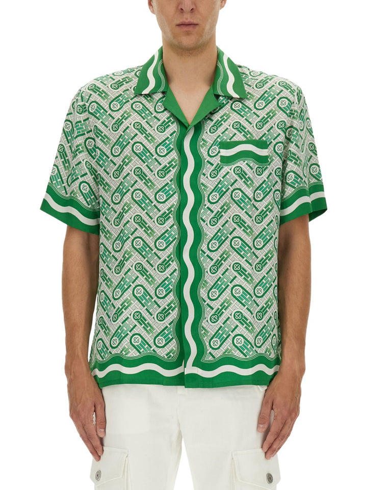 Casablanca Shirts - Green | Wanan Luxury