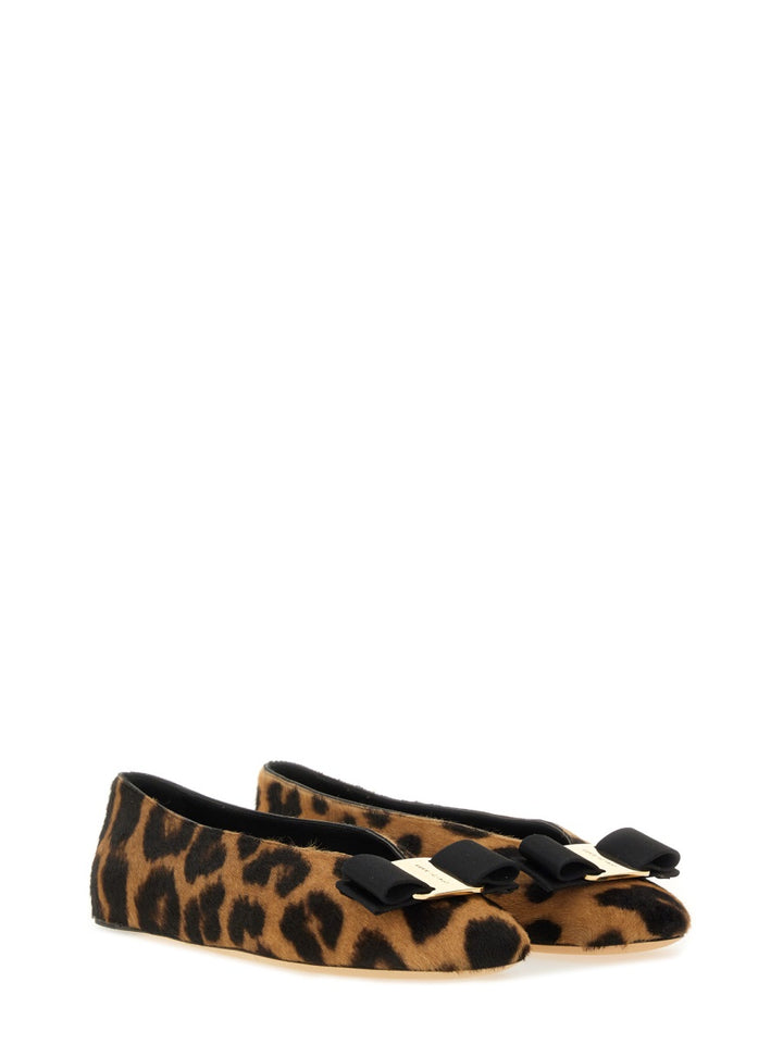 Ferragamo Flat Shoes - Animal Print | Wanan Luxury