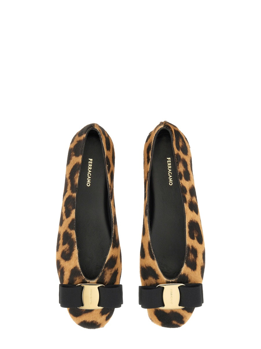 Ferragamo Flat Shoes - Animal Print | Wanan Luxury