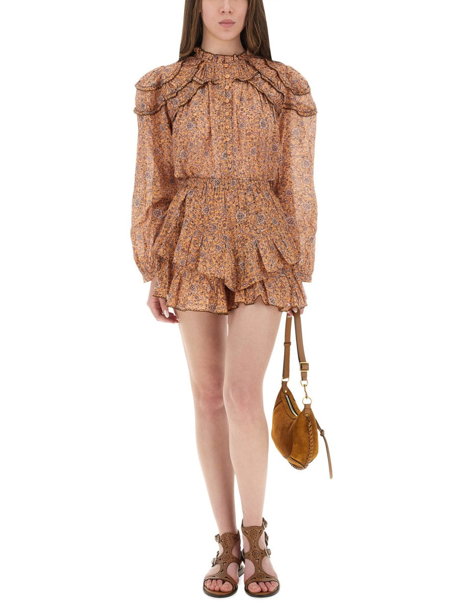 Isabel Marant Etoile Shorts - Orange | Wanan Luxury