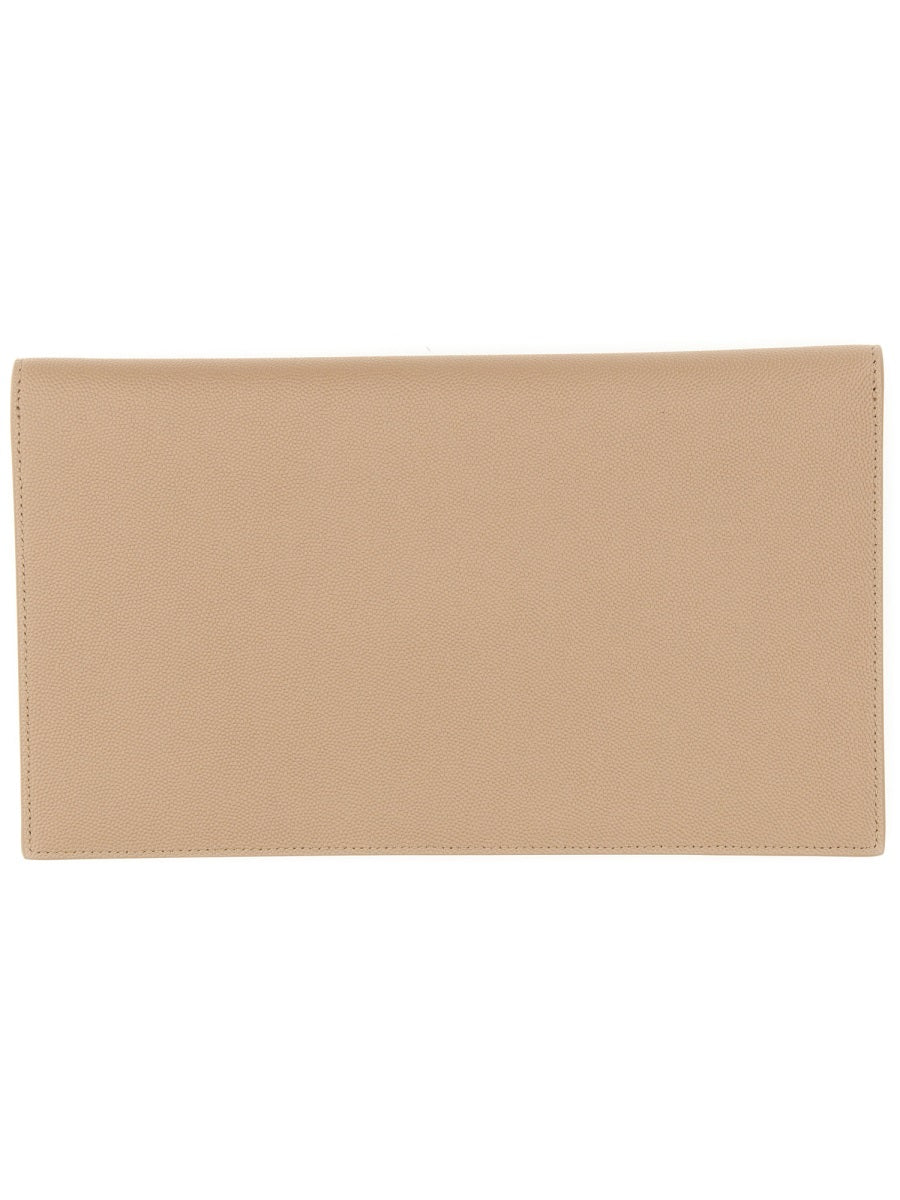 Saint Laurent Clutch Bags - Beige | Wanan Luxury