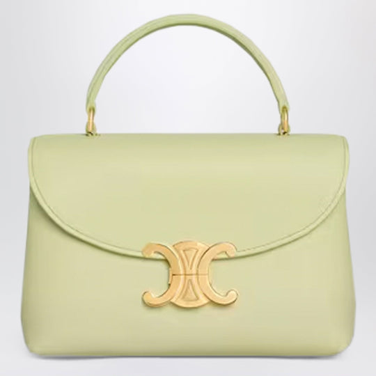 Teen Nino Bag In Supple Grained Calfskin Soft Lime