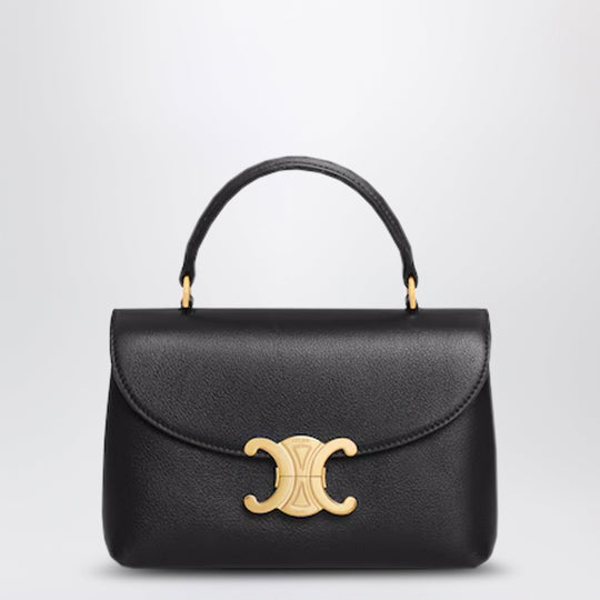 Teen Nino Bag In Black Supple Grained Calfskin
