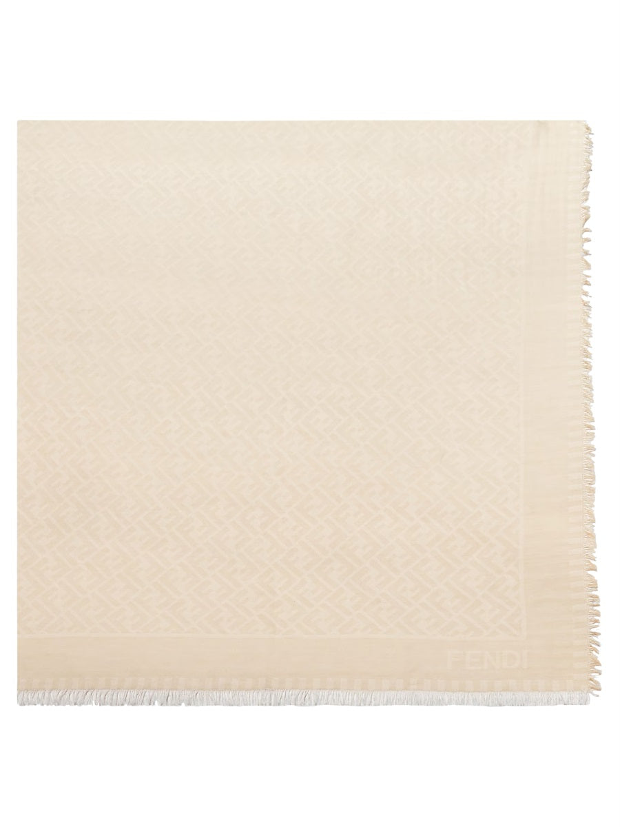 Fendi Scarves & Gloves - Beige | Wanan Luxury