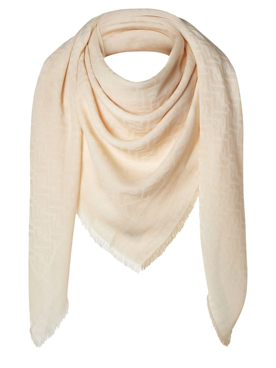 Fendi Scarves & Gloves - Beige | Wanan Luxury