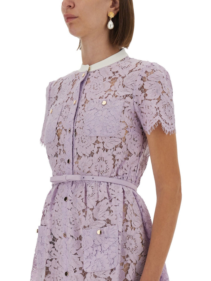 Self-Portrait Suits & Dresses - Lilac | Wanan Luxury