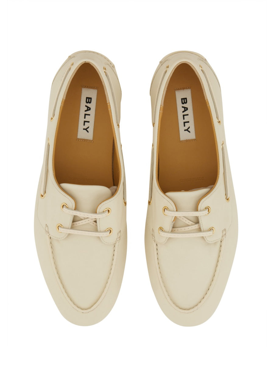 Bally Loafers - White | Wanan Luxury