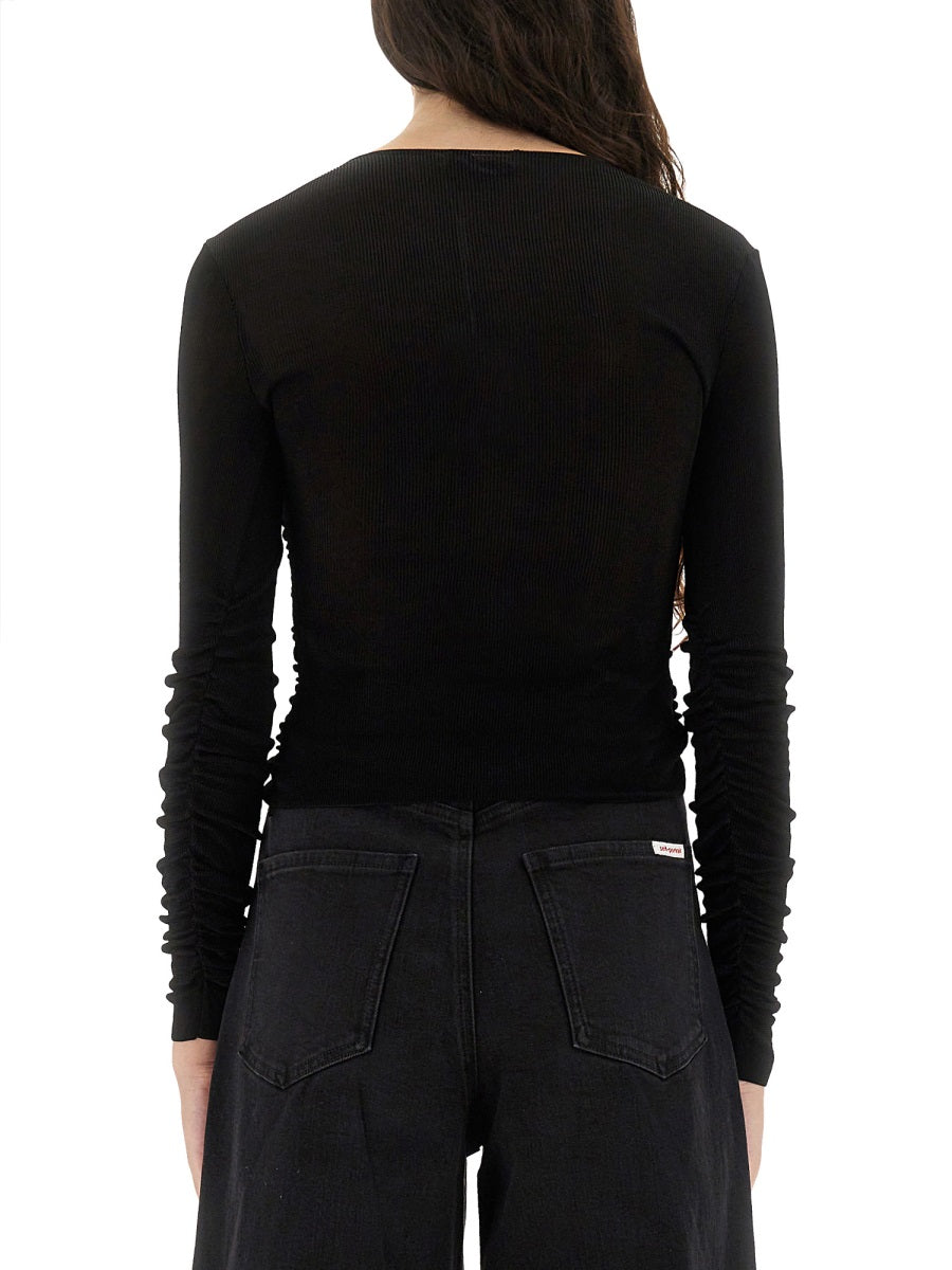 Self-Portrait Tops - Black | Wanan Luxury