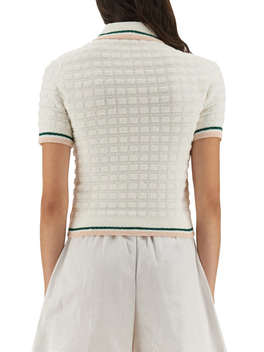 Casablanca Polo - White | Wanan Luxury
