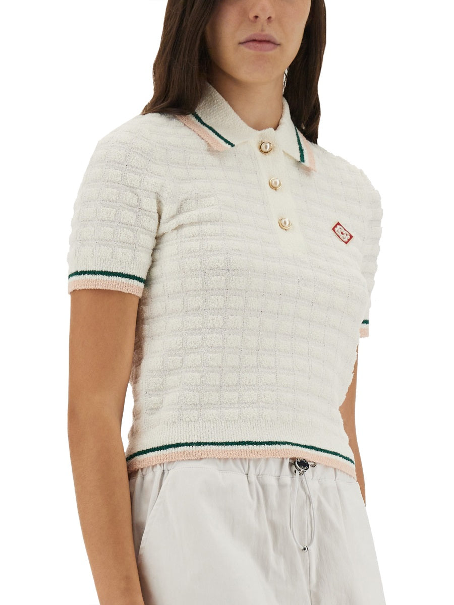 Casablanca Polo - White | Wanan Luxury